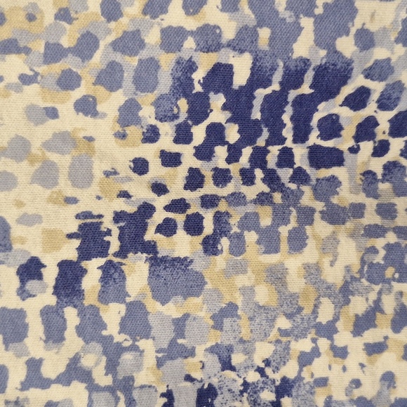 Karen Scott XL blue design Top - Picture 3 of 5